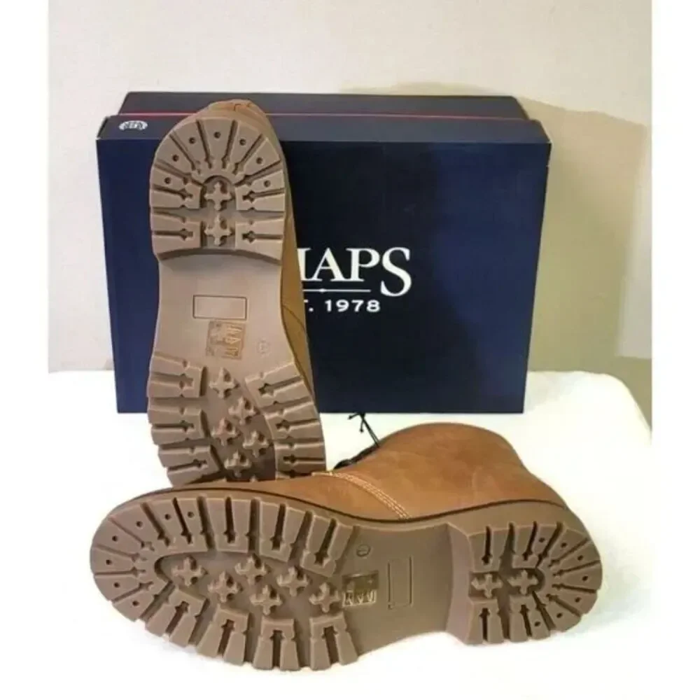 Size: 10 . Chukka Boots w/ Memory Foam . Chaps . New in Box